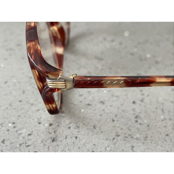 Vintage Retro Wilshire Designs Eyeglasses Frames Only WD 859 to 135 Tortoise - Picture 4 of 13